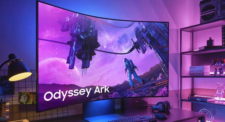 Samsung Unveils New 55-inch Odyssey Ark 4K 165Hz Gaming Monitor