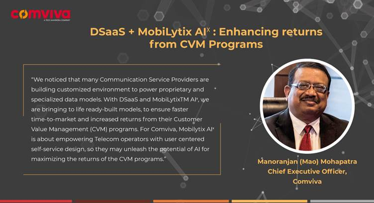 Comviva Launches Data Science-as-a-Service and AI Workbench to Accelerate Use of AI by Operators