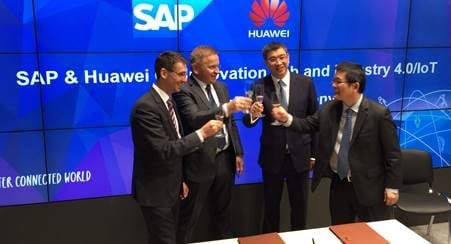 Huawei Collaborates with SAP on Industry 4.0 and the Internet of Things