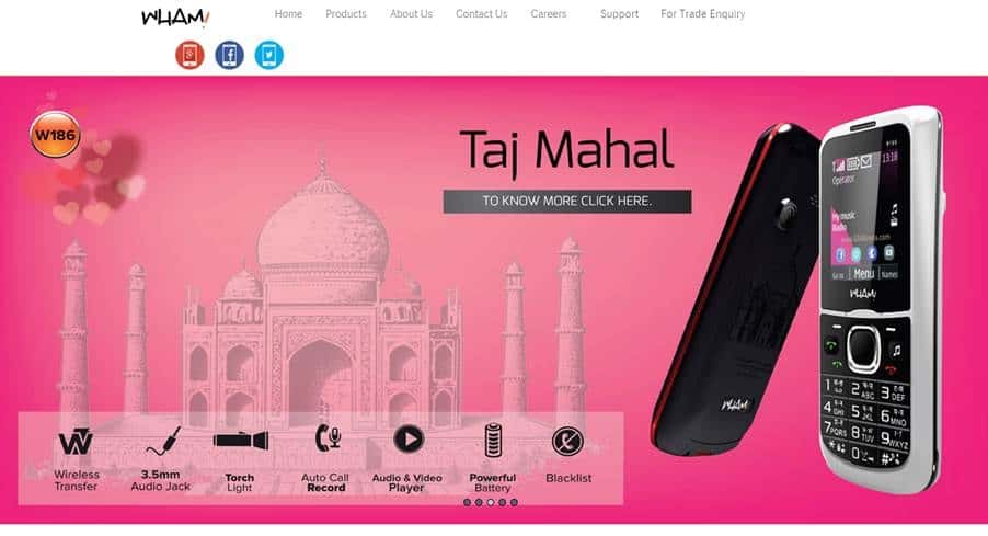 Mobiliya Debuts Wham! Mobile Smartphones to Indian Mid-Market, Features Parental Control &amp; Location Tracking