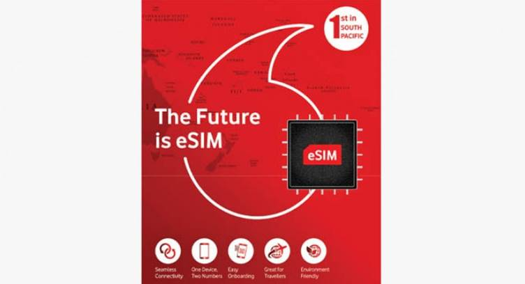 Vodafone Fiji First to Launch eSIM in the Region for Prepay and Post-paid Customers