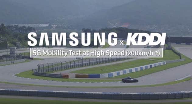 KDDI, Samsung Showcase 5G Millimeter Wave Mobility Trial at over 200km/h