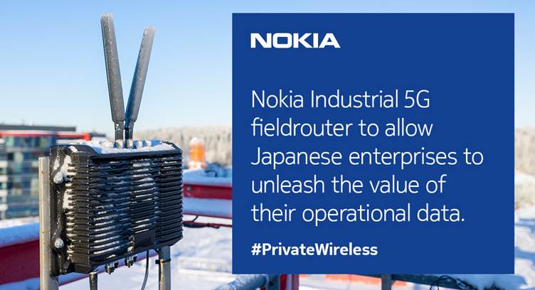 Nokia Launches Industrial 5G Fieldrouter for Japanese Market