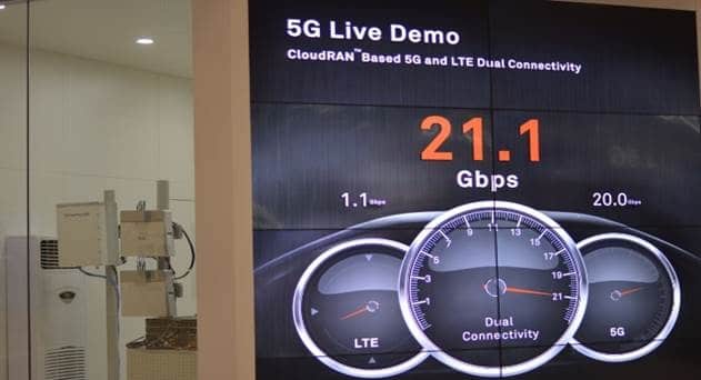 Huawei Demos 5G &amp; LTE Dual Connectivity in Live Demo with 4K Video in Japan
