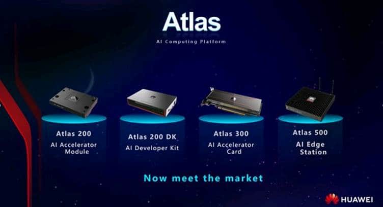 Huawei Launches Atlas AI Computing Platform