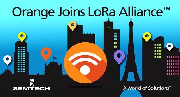 Orange Aims Nationwide LoRa Coverage in France by end of 2017, Plans LoRa Roaming with European MNO