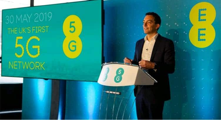 EE to Launch UK&#039;s First 5G Network on May 30 in Six Cities