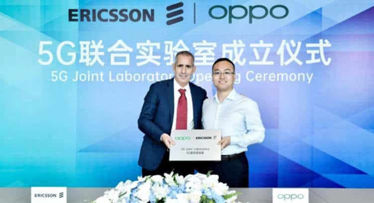 Ericsson, OPPO Establish Joint 5G Lab in Shenzhen