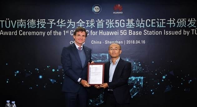 Huawei Launches SingleRAN Pro Platform; Huawei&#039;s 5G NR Receives TUV SUD&#039;s Certification