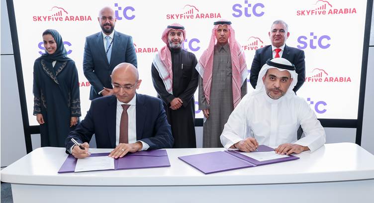 stc, SkyFive Partner to Intro Broadband Inflight Connectivity to MENA