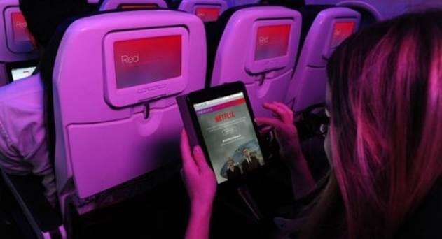 Virgin America Makes Netflix Streaming Possible at 35,000 Feet