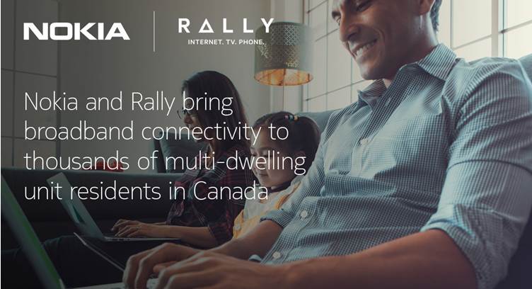 Canada&#039;s Rally Deploys Nokia’s Lightspan MF-2 Fiber Access Node