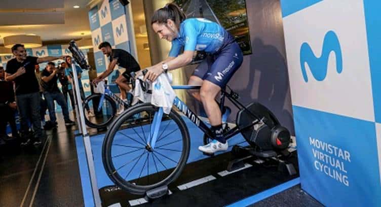 Movistar Kicks Offs International Virtual Cycling Competition