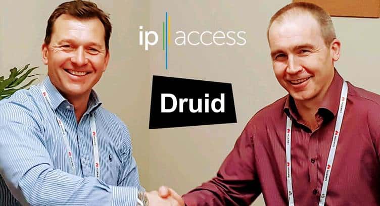 ip.access Integrates Carrier Grade Small Cell Portfolio with Druids Private Network Technology