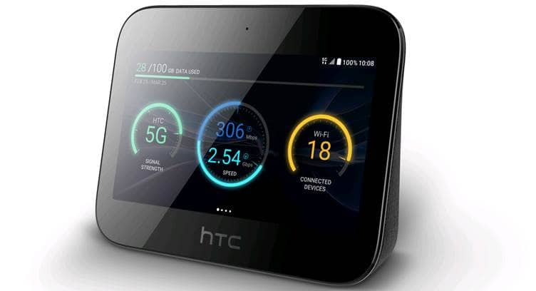 EE Offers 5G Mobile Broadband Plans with HTC 5G Mobile Smart Hub