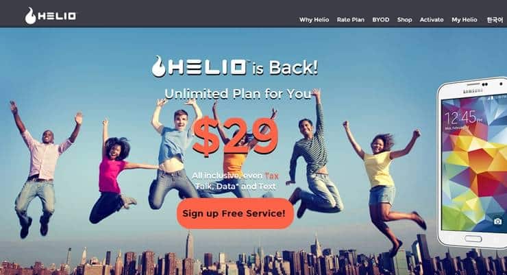 US-based MVNO Helio is Back, Offers One-Month Free Trial