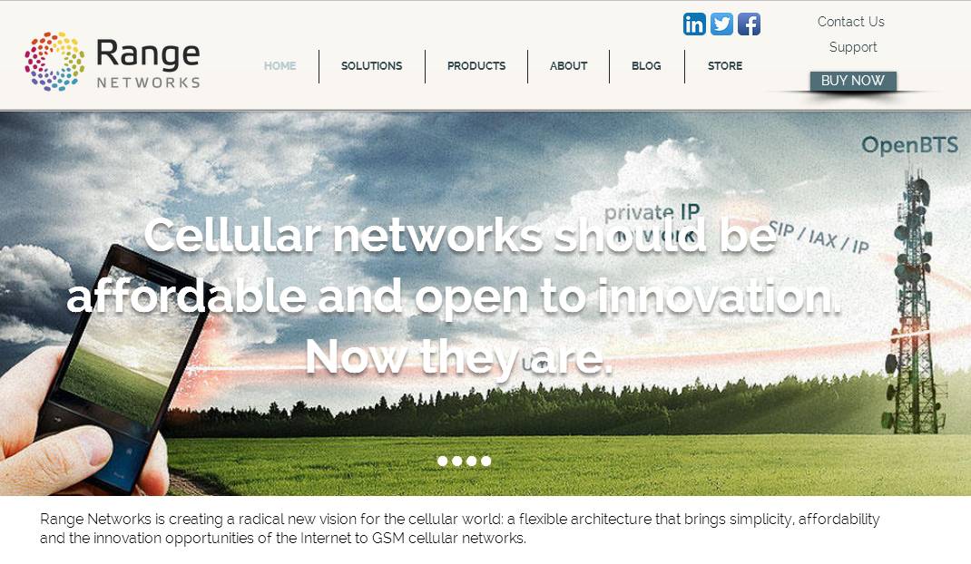 Leader of OpenBTS Project, Range Networks Joins Open Invention Network