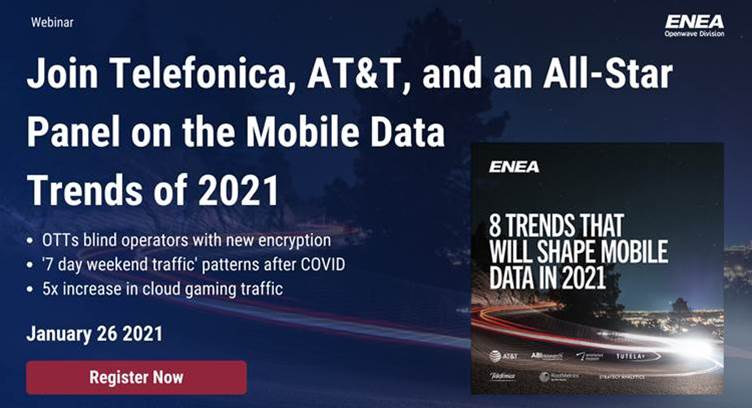5x Mobile Cloud Gaming Data &amp; &#039;7 day Weekend&#039; Traffic Among Mobile Data Trends in 2021, says Enea