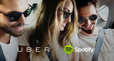 Uber, Spotify Partner to Give Users Control over Music in the Cab