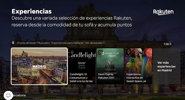 Rakuten, Telefónica Launch Rakuten Living App in the Movistar+ TV in Spain