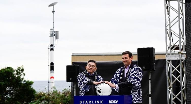 KDDI、SpaceX の Starlink を搭載した初のモバイル タワーを日本で発売