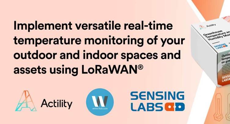 Sensing Labs, Actility and WMW Develop 3 Integrated IoT Solutions