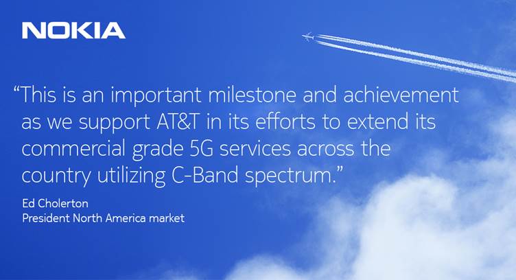 AT&amp;T Completes 5G Voice Call on C-Band Spectrum with Nokia