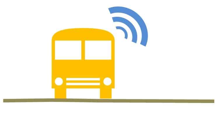 School Buses as Wi-Fi Hotspots