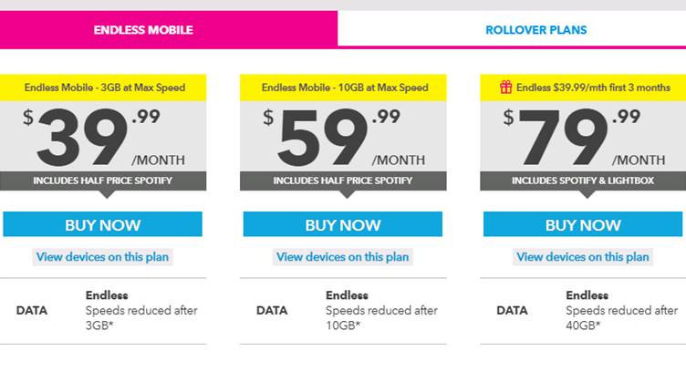 Spark NZ Launches New &#039;Endless Data&#039; Plans for Pay Monthly and Prepaid Customers