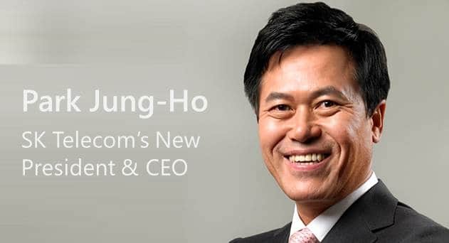 SK Telecom Names Park Jung-Ho as New President &amp; CEO
