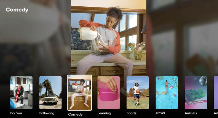 TikTok Launches on Samsung and LG Smart TVs and Android TVs