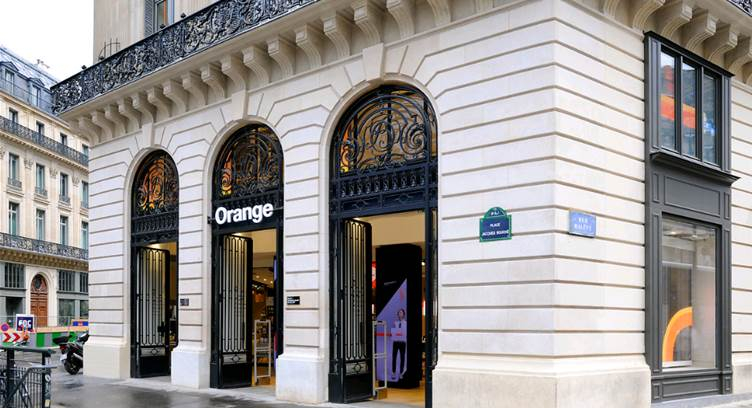 Orange Opéra shop Paris