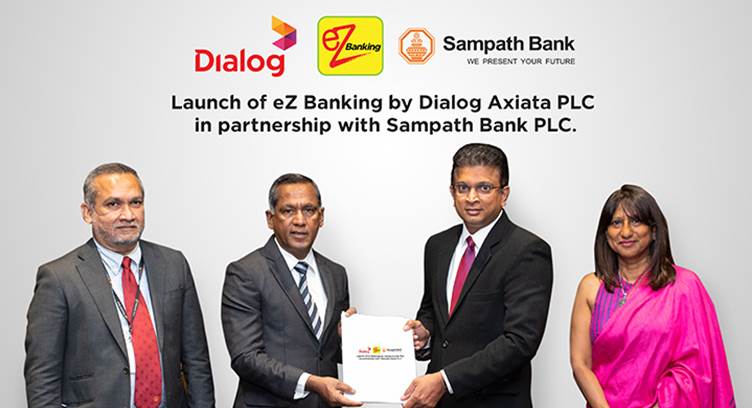 Dialog Axiata Launches Mobile Banking Service with Sampath Bank