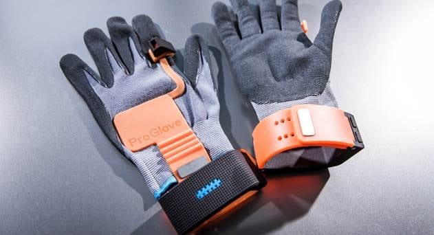 ProGlove&#039;s Iot-enabled gloves were among those of the competing solutions