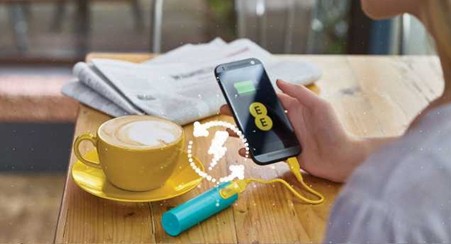 EE Power Bar - Free Battery Pack for All EE Mobile &amp; Broadband Customers with Unlimited Refills