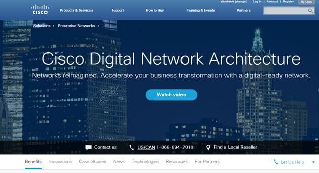 Cisco Unveils NFV Solution to Help Digital Transformation for Enterprise Customers