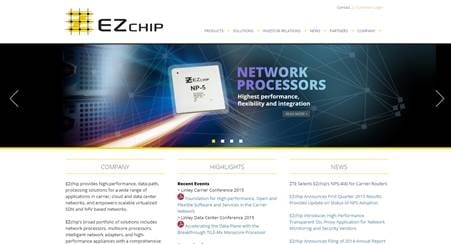 ZTE Selects EZchip&#039;s NPS-400 Network Processor for Carrier Routers