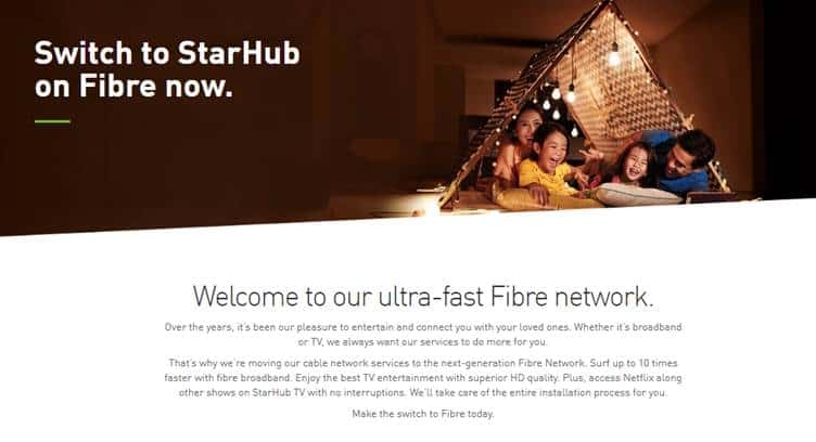 Singapore&#039;s StarHub Helps Cable Customers to Migrate to FTTH Service