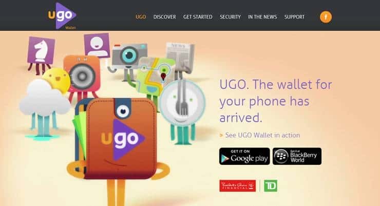 UGO Digital Wallet Lets Smartphone Users in Canada Shop and Earn Rewards with Digital Credit Cards