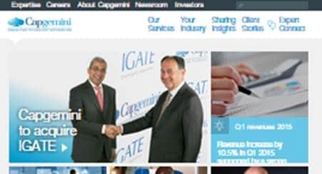 Technology Consulting &amp; Outsourcing Firm Capgemini Acquires IGATE for $4.0 billion