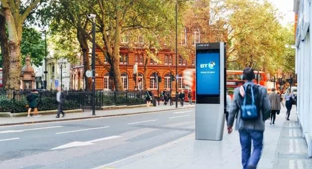 BT Tranforms Payphones with Ad-Supported Wi-Fi Kiosks