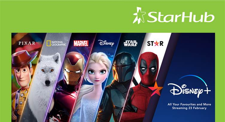 StarHub Becomes the Official Distributor of Disney+ in Singapore
