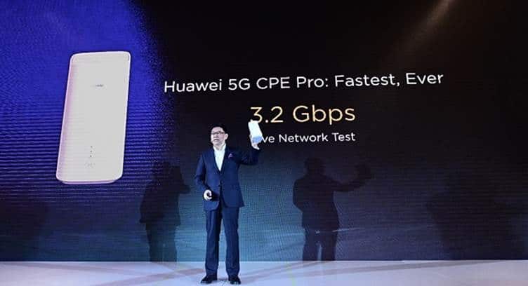 Huawei Launches 5G Multi-mode Chipset that Supports SA, NSA and V2X, and 5G CPE Pro