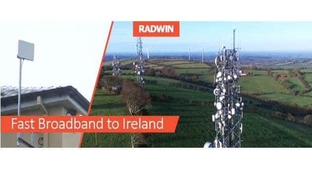 Ireland&#039;s BBNet Selects RADWIN&#039;s PtMP Solution with Beamforming Antenna