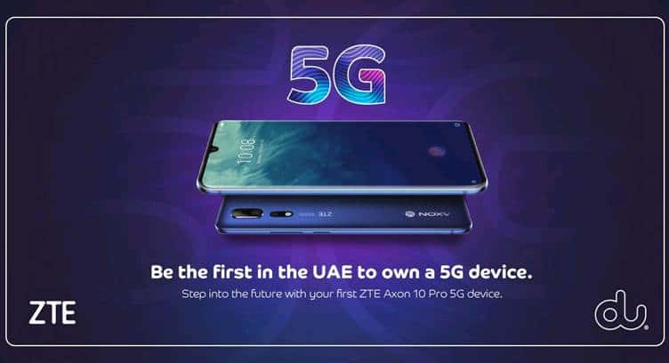 du Launches 5G Service and 5G Smartphone in UAE