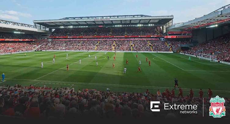Verizon Business Partners with Extreme Networks for WiFi 6 Deployment at Anfield