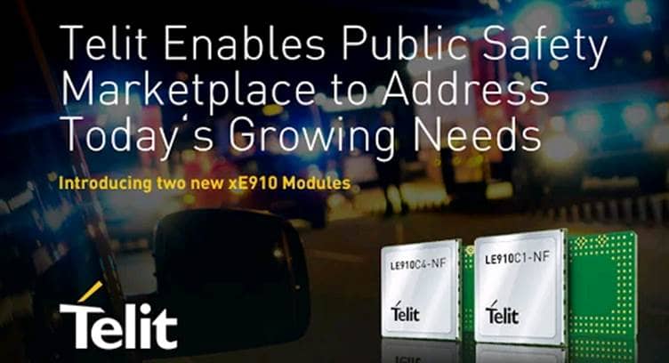 Telit Adds Two New IoT Modules to AT&amp;T&#039;s FirstNet Lineup
