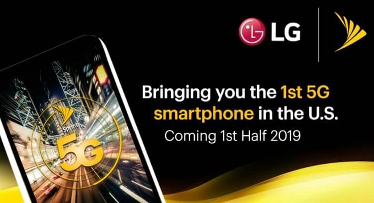 Sprint, LG to Unveil First 5G Smartphone in US in 1H 2019