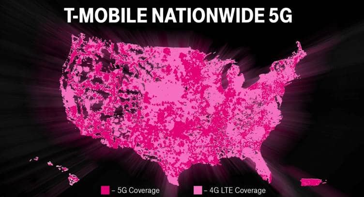 T-Mobile Launches &#039;Nationwide 5G&#039; Network