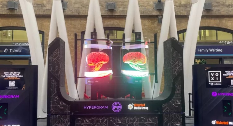 Vodafone&#039;s VOXI Brand Launches Immersive 3D Hologram Experience in London